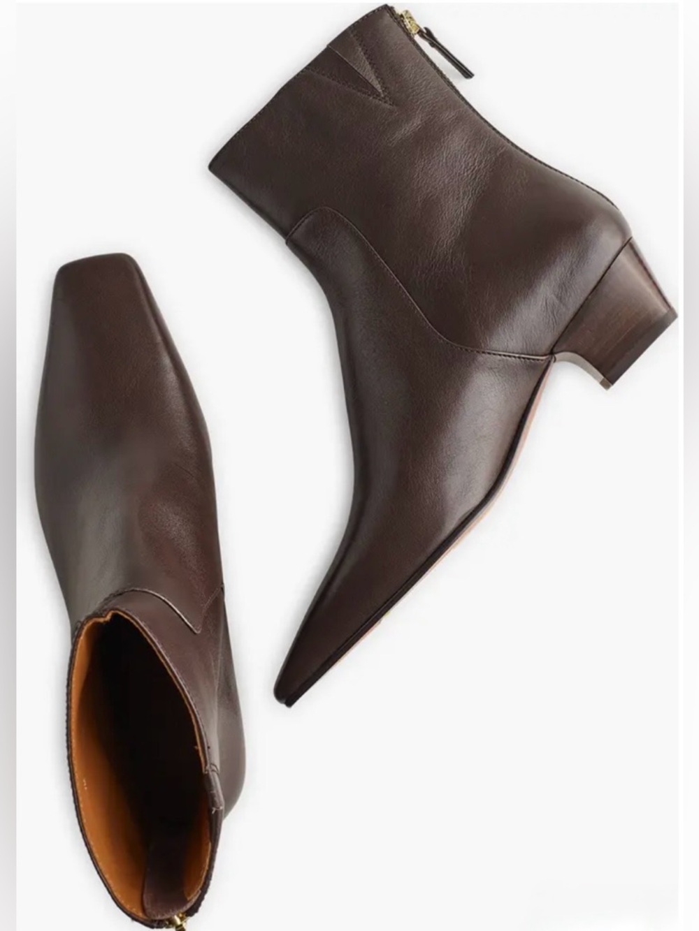 NWT! MADEWELL Women’s The Lexie Ankle Boot Turkish Coffee Leather Size 9 no box! - Picture 3 of 16